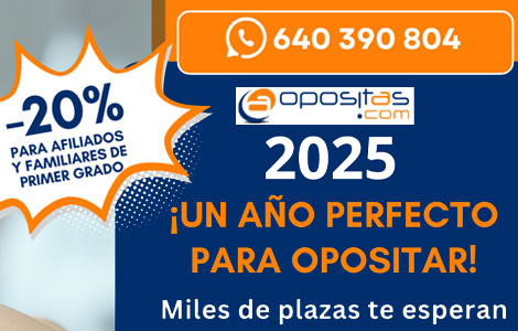 Ofertas de Opositas para afiliadas y afiliados